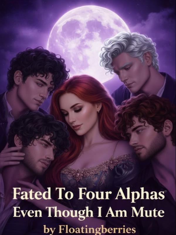 Cover of Fated To Four Alphas Even Though I Am Mute