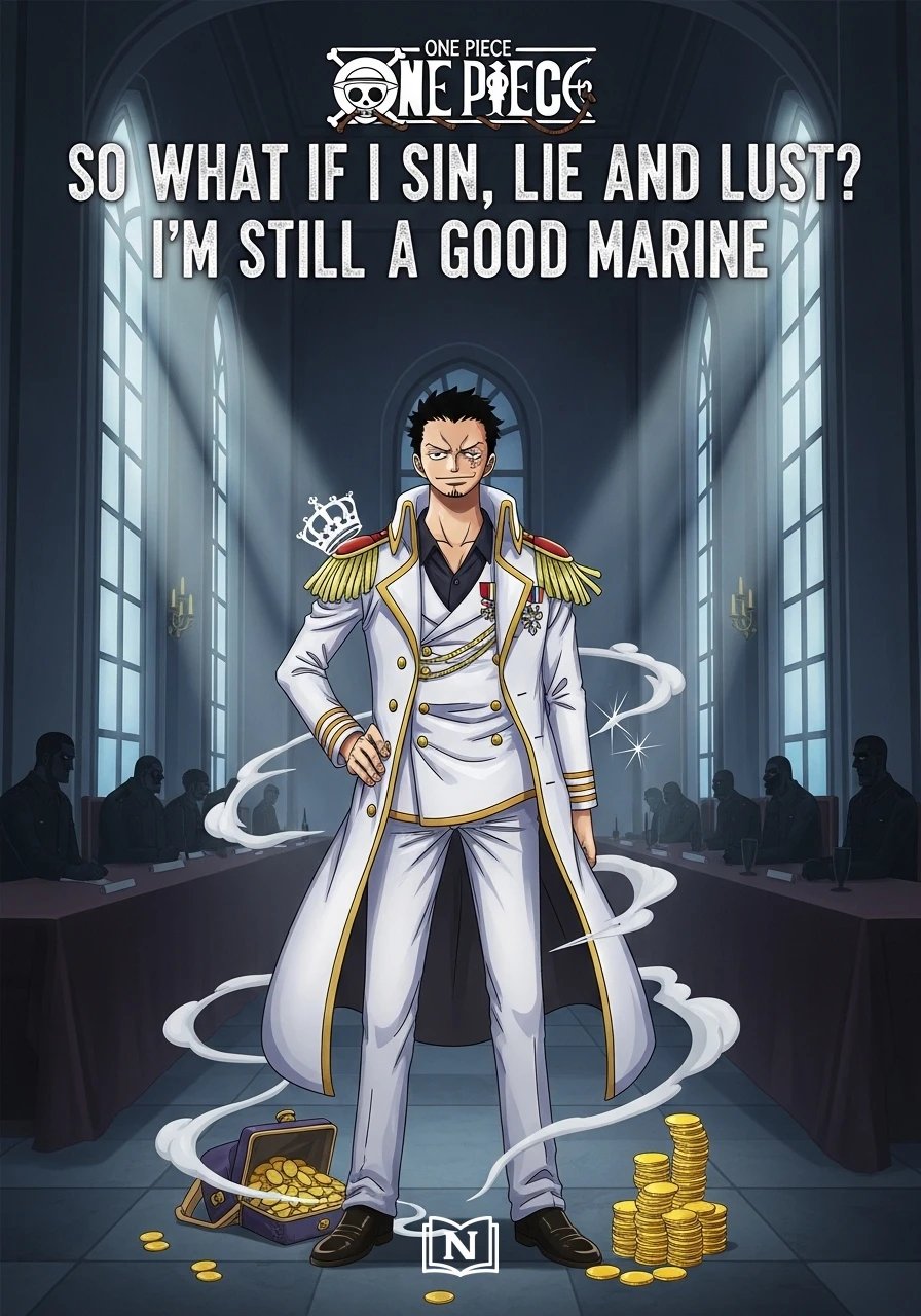 Cover of One Piece: So What If I Sin, Lie, and Lust? I'm Still a Good Marine Novel